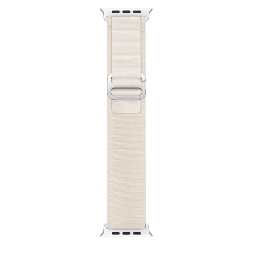 Sport strap with buckle for Apple Watch Ultra / 9 / 8 / 7 / 6 / SE / 5 / 4 / 3 / 2 / 1 (42, 44, 45, 49 mm) Dux Ducis Strap GS Version - white