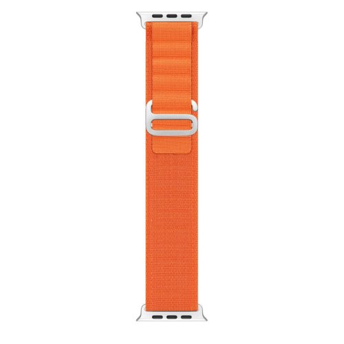 Sport strap with buckle for Apple Watch Ultra / 9 / 8 / 7 / 6 / SE / 5 / 4 / 3 / 2 / 1 (42, 44, 45, 49 mm) Dux Ducis Strap GS Version - orange