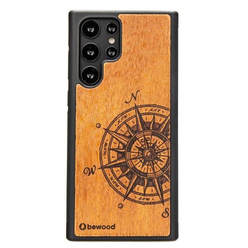 Wooden case for Samsung Galaxy S22 Ultra Bewood Traveler Merbau