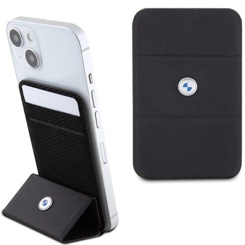 BMW Wallet Card Slot Stand Case BMWCSMRSK Case - black MagSafe Signature Collection