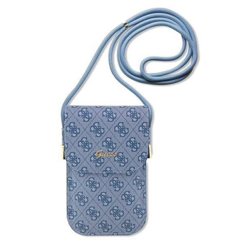 Guess GUOWBP4SNSB handbag - blue 4G Metal Script Logo