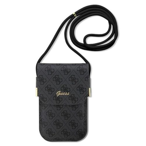 Guess 4G Metal Script Logo handbag - black