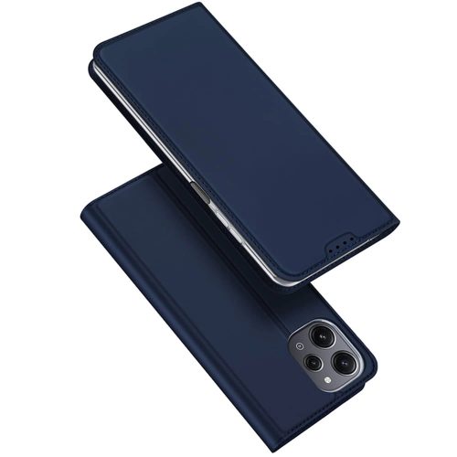 Dux Ducis Skin Pro eco-leather case for Xiaomi Poco M6 Pro/Redmi 12/Redmi 12R - blue