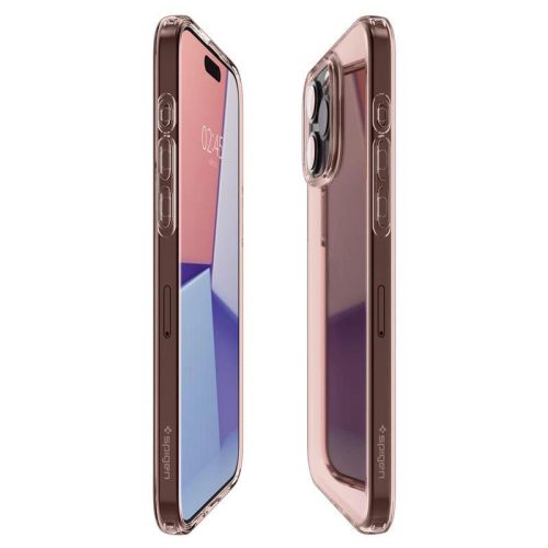 Spigen Crystal Flex, rose crystal - iPhone 15 Pro Max