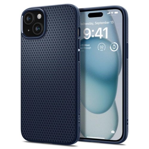 Spigen LIQUID AIR IPHONE 15 NAVY BLUE