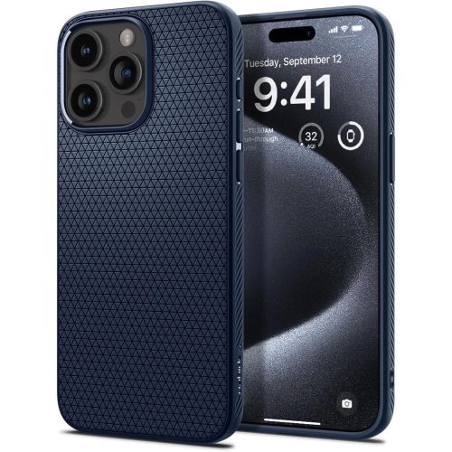 Spigen LIQUID AIR IPHONE 15 PRO NAVY BLUE