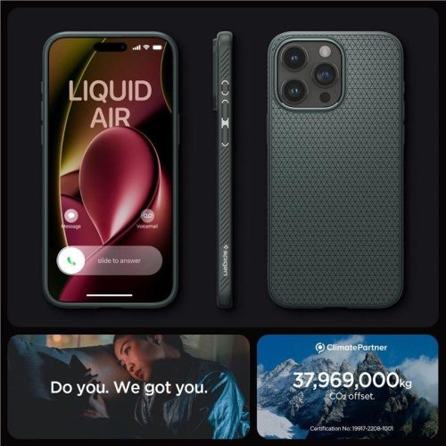 Spigen LIQUID AIR IPHONE 15 PRO ABYSS GREEN