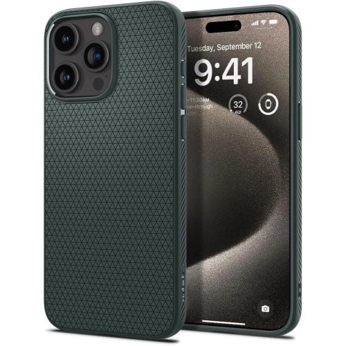 Spigen LIQUID AIR IPHONE 15 PRO MAX ABYSS GREEN