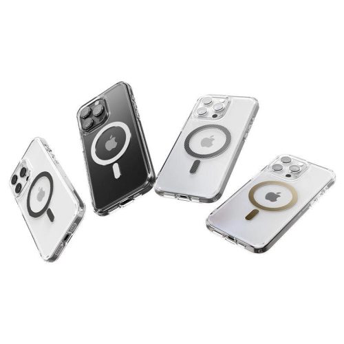 Spigen Ultra Hybrid Mag case with MagSafe for iPhone 15 Pro - transparent and matte
