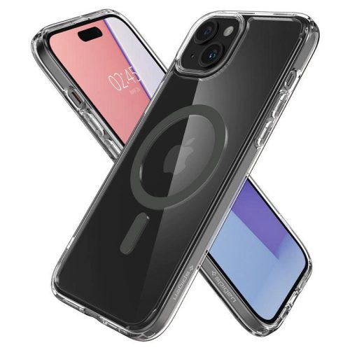 Spigen Ultra Hybrid MagSafe, graphite - iPhone 15 Plus