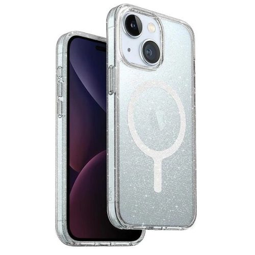 Uniq LifePro Xtreme iPhone 15 6.1" case Magclick Charging transparent/tinsel lucent