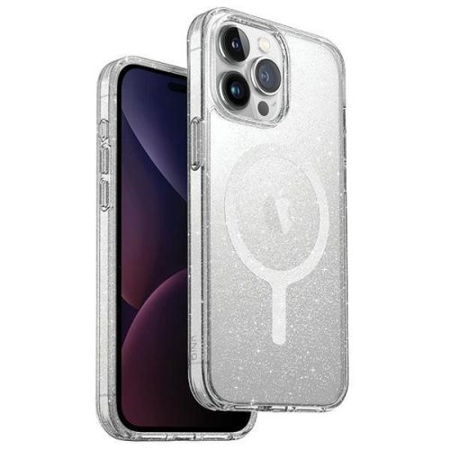 Uniq LifePro Xtreme case iPhone 15 Pro Max 6.7" Magclick Charging transparent/tinsel lucent