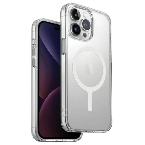 Uniq LifePro Xtreme Magclick Charging case for iPhone 15 Pro Max - transparent