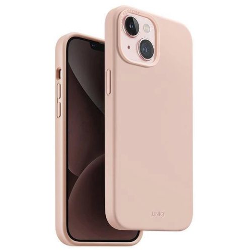 Uniq Lino Hue Magclick Charging case for iPhone 15 - pink
