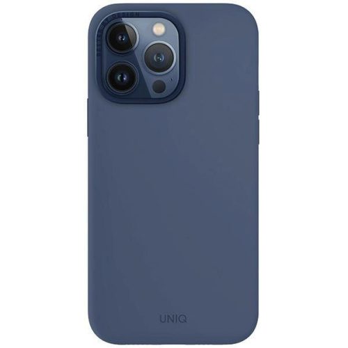 Uniq Lino Hue iPhone 15 Pro Max 6.7" case Magclick Charging navy blue/navy blue