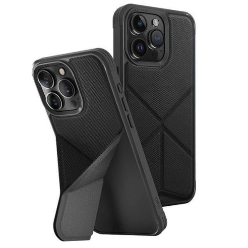 Uniq case Transforma iPhone 15 Pro 6.1" Magclick Charging black/ebony black