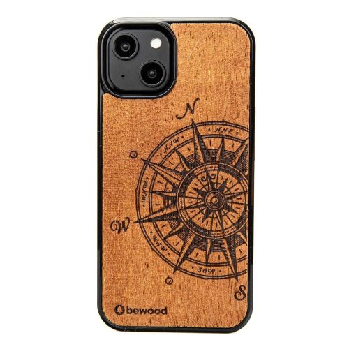 Bewood Traveler Merbau wooden case for iPhone 15