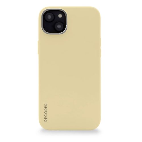 Decoded Silicone Case with MagSafe for iPhone 14 Plus - yellow