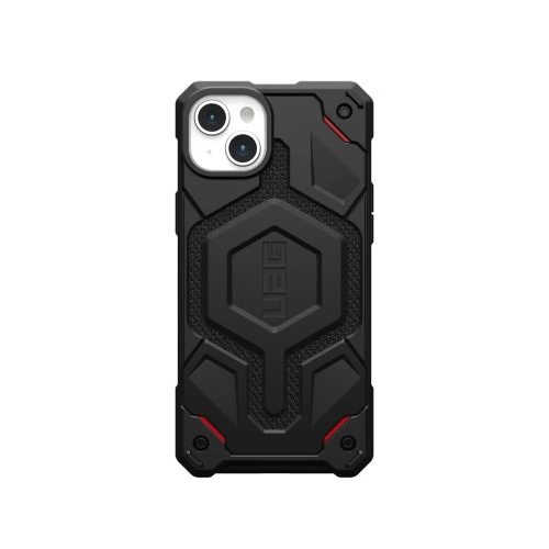 UAG Monarch Pro - protective case for iPhone 15 Plus, compatible with MagSafe (kevlar black)