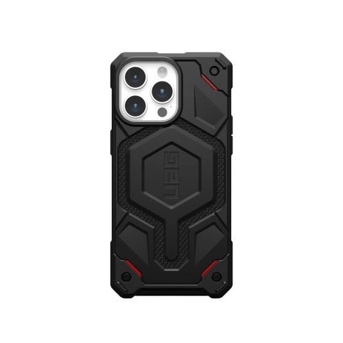 UAG Monarch Pro - protective case for iPhone 15 Pro Max, compatible with MagSafe (kevlar black)