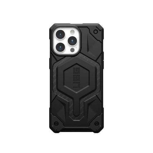 UAG Monarch Pro - protective case for iPhone 15 Pro Max, compatible with MagSafe (carbon fiber)