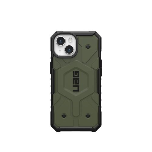 UAG Pathfinder MagSafe case for iPhone 15 - green