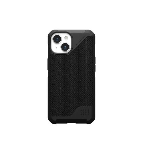 UAG Metropolis LT MagSafe case for iPhone 15 - black kevlar