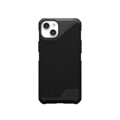 UAG Metropolis LT MagSafe case for iPhone 15 Plus - black kevlar