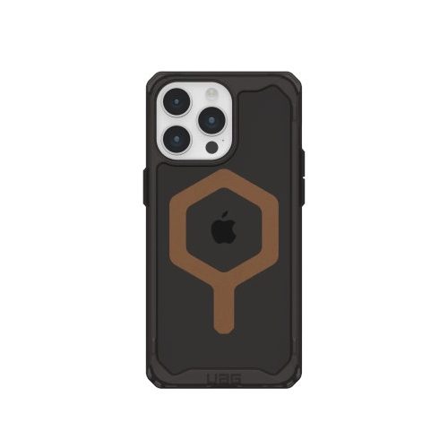 UAG Plyo MagSafe case for iPhone 15 Pro Max - black and brown