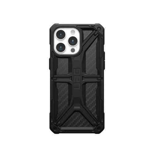 UAG Monarch - protective case for iPhone 15 Pro Max (carbon fiber)