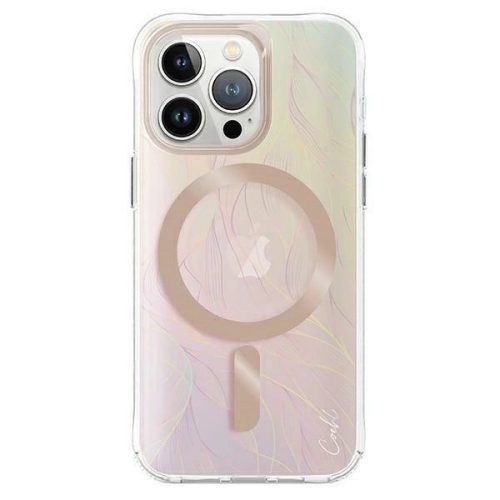 Uniq case Coehl Willow iPhone 15 Pro Max 6.7" Magnetic Charging opal/iridescent