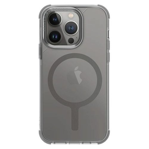 Uniq Combat iPhone 15 Pro 6.1" case Magclick Charging gray/frost gray