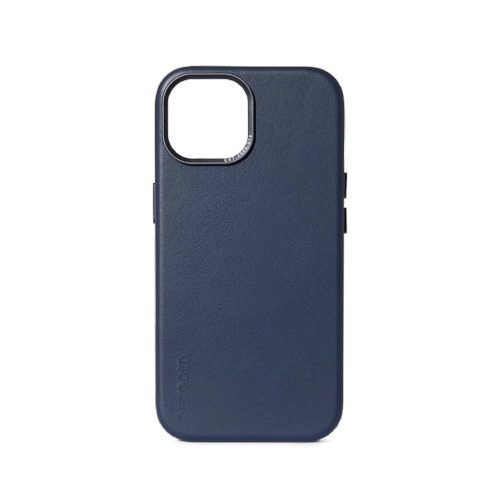 Decoded Leather Case with MagSafe for iPhone 15 - blue