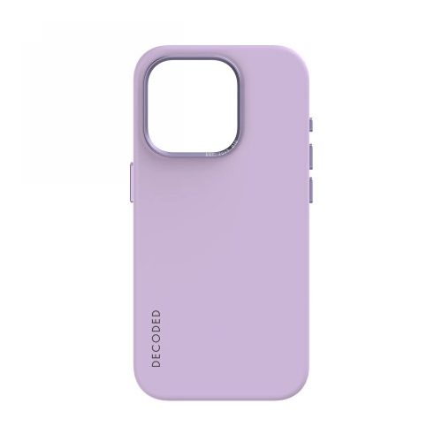 Decoded Silicone Case with MagSafe for iPhone 15 Pro - lavender