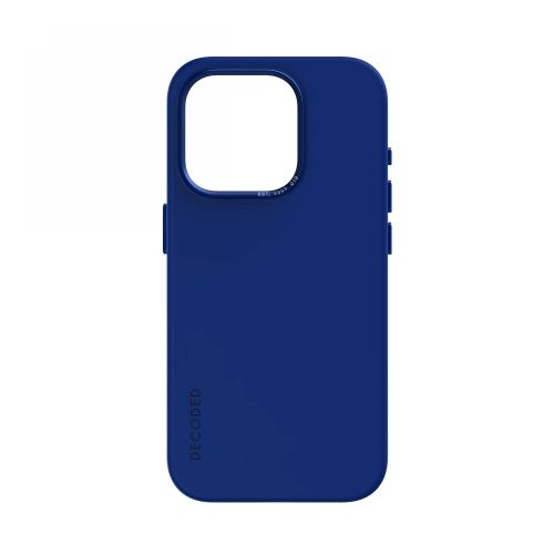 Decoded Silicone Case with MagSafe for iPhone 15 Pro - blue