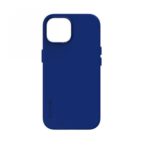 Decoded Silicone Case with MagSafe for iPhone 15 Plus - blue