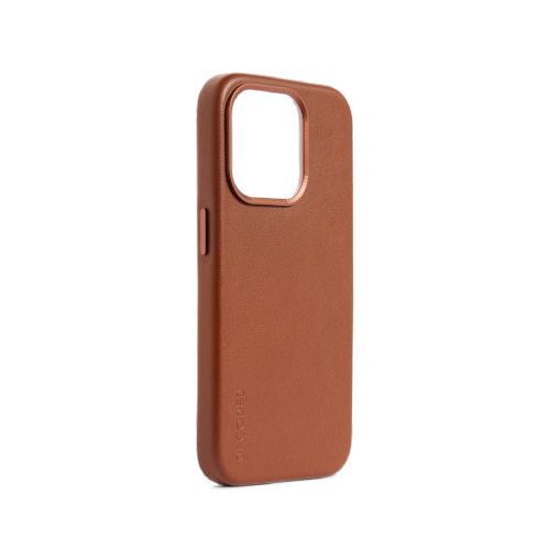 Decoded Leather Case with MagSafe for iPhone 15 Pro Max - brown