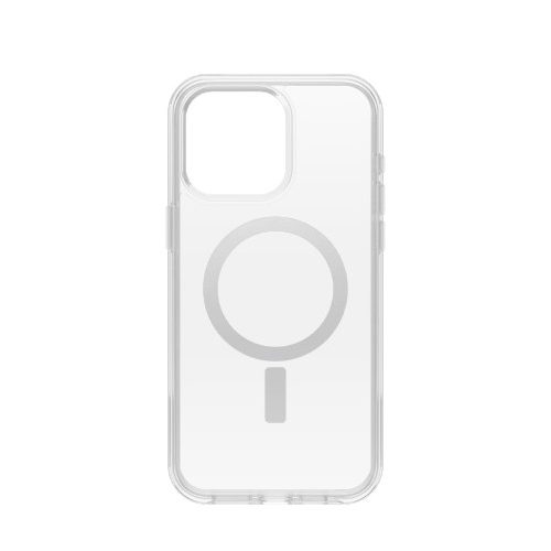 Otterbox Symmetry Clear Plus - protective case for iPhone 15 Pro, compatible with MagSafe (clear)