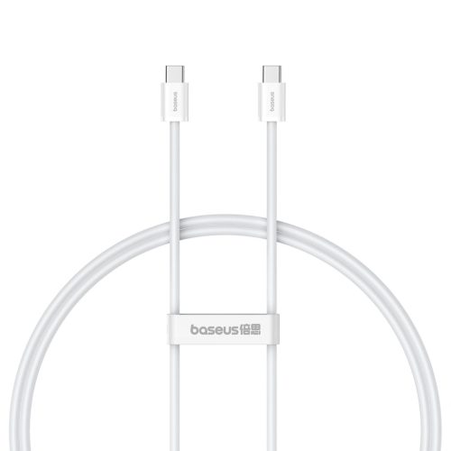 Baseus Superior Series ll USB-C - USB-C 30W 480Mb/s cable 1m - white