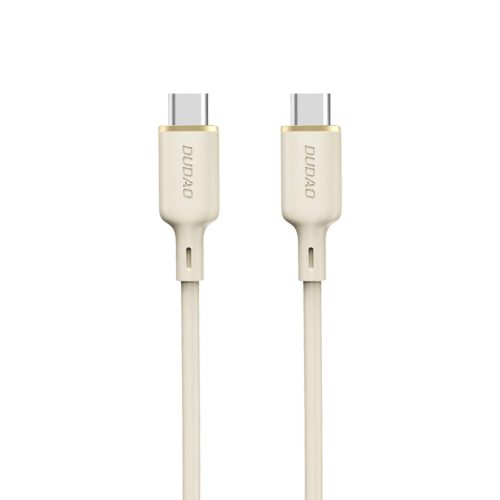 Dudao L7SCC USB-C - USB-C cable 100W 2m - beige