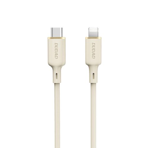 Dudao L7SCL USB-C - Lightning cable 30W 1m - beige