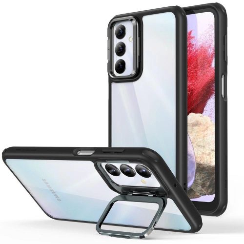 ESR Classic Kickstand case for Samsung Galaxy M34 5G - transparent and black