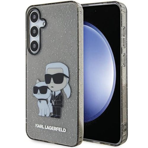 Karl Lagerfeld KLHCS24SHNKCTGK S24 S921 black/black hardcase Glitter Karl&Choupette