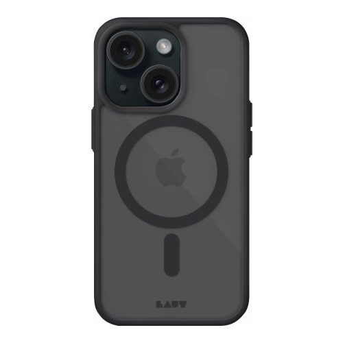 LAUT Huex Protect case with MagSafe for iPhone 13 / 14 / 15 - black