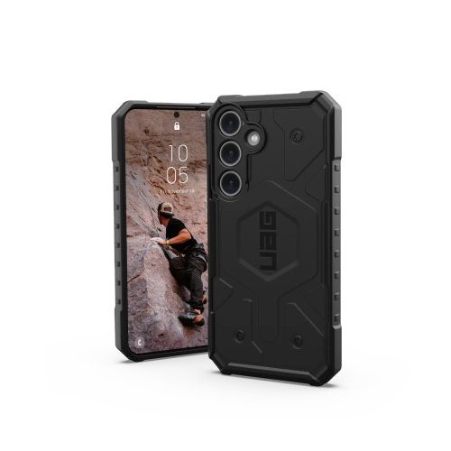 UAG Pathfinder Magnet case for Samsung Galaxy S24 with magnetic module - black