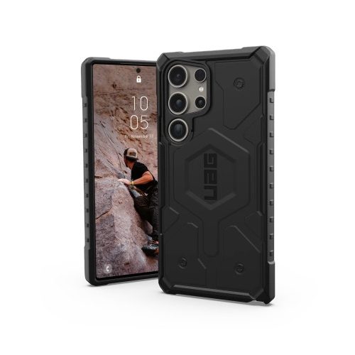 UAG Pathfinder Magnet case for Samsung Galaxy S24 Ultra 5G with magnetic module - black