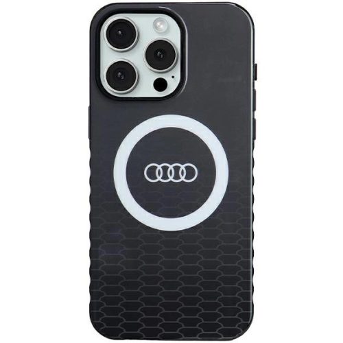 Audi IML Big Logo MagSafe case for iPhone 15 Pro Max - black