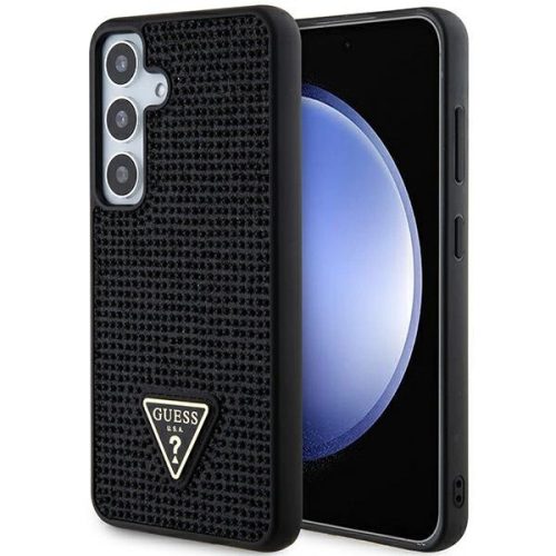 Guess Rhinestone Triangle case for Samsung Galaxy S24 - black