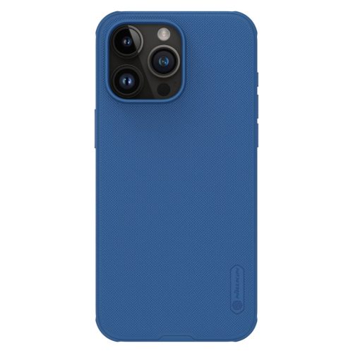 Nillkin Super Frosted Shield Pro Magnetic Case for iPhone 15 Pro Max - blue