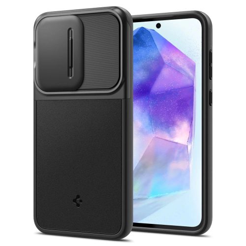 Spigen Optik Armor case for Samsung Galaxy A55 5G - black